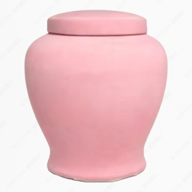 纯手工拉坯五色泥可降解骨灰坛骨灰罐骨灰盒寿盒