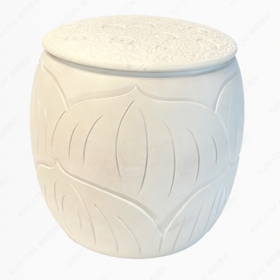 纯手工拉坯五色泥可降解骨灰坛骨灰罐骨灰盒寿盒