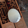 【天然正品】天然青海料细腻油润度佳椭圆平安无事牌藕粉烟紫料和田玉吊坠项链52.4*46.0*14.2MM(皆取最大值) 171225NJS58 商品缩略图2