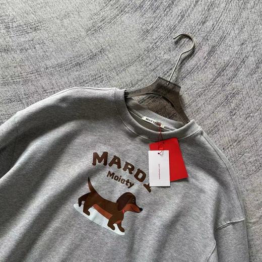 D123009数码腊肠小狗纯棉休闲圆领卫衣男女同款 商品图7