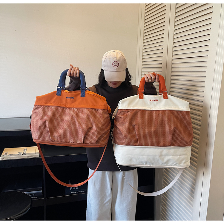 【时尚！可拓展大容量旅行包】新款干湿分离运动健身包 多功能斜跨行李袋  可背可提多用洋气休闲包