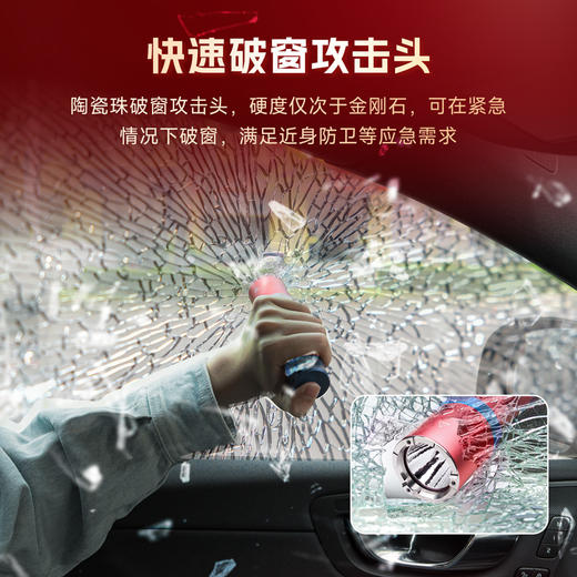 【新品】P80-2100流明红蓝配色版手电 商品图7