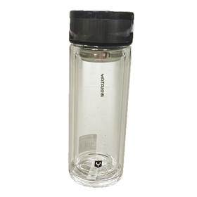 亚泰7335双层玻璃口杯360ML