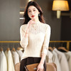 CC内搭上衣修身显瘦洋气百搭半高领打底衫2025新款女装冬装毛衣短款 商品缩略图2