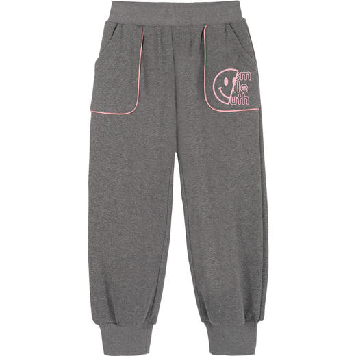 贝田冬装女童裤子加绒冬季儿童加厚运动裤2024新款洋气中大童卫裤 商品图4