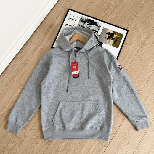 D123015新款针织舒适保暖奥立绒连帽卫衣男女同款 商品图4