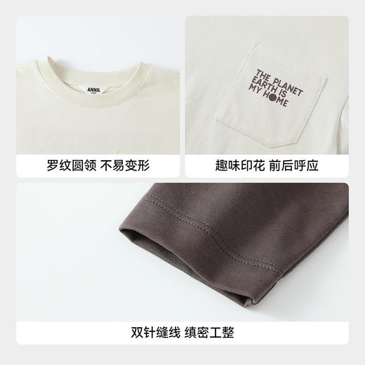 【实体店同款】男童圆领长袖针织衫春季新款安奈儿童装AB611023 商品图4