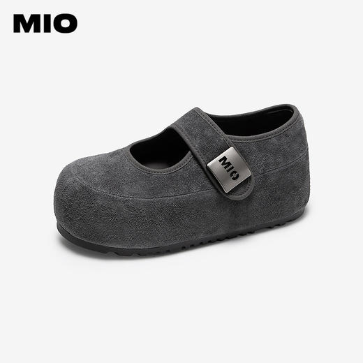MIO米奥女鞋勃肯玛丽珍2026春季新款圆头平底厚底单鞋懒人通勤鞋M261476509 商品图1