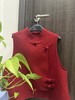 D123022新年战袍搞起来。纯手工国风盘扣羊绒马甲 商品缩略图5