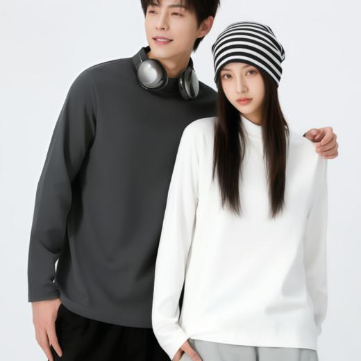 热卖！【加购2件到手69.9元 单拍不发货】雪中飞 SNOW FLYING 山茶花油情侣保暖打底衫 高弹轻暖 时尚百搭10A抗菌 男女款 商品图1