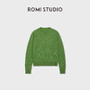ROMI STUDIO“轻奢简约”羊绒羊毛混纺圆领套头毛衣 RWDWST1705 商品缩略图3