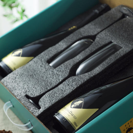 【双支王妃气泡酒礼盒】香槟酒杯送礼 起泡酒气泡酒红酒礼盒装 葡萄酒  商品图1