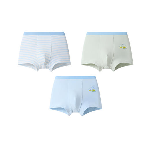 男童平角裤三件装春季新款安奈儿童装JB617526 商品图4