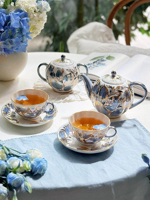 LOMONOSOV 月光系列咖啡杯子家用高档精致欧式下午茶具套装 商品图0