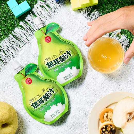 银耳梨汁 |  一袋=喝下1斤梨+1两银耳 鲜榨不加一滴水 清甜无负担 办公室下午茶/熬夜补水/换季润燥 开袋即享 商品图4