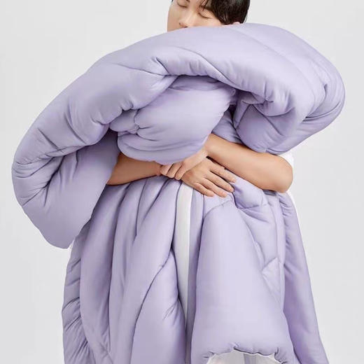 巨暖和！轻软蓬，赛鹅绒！恒源祥 新款云朵秋冬被 比鹅绒更柔软更温暖 绗缝花色（单被子） 商品图6