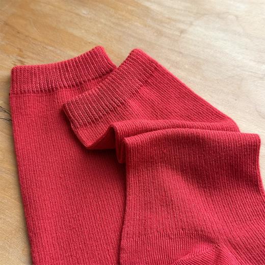 壁虎瑜伽【2512WZ486】大红色无骨袜（5天发货） 商品图7