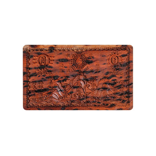 国风雷击木山海镇摆件精雕家居装饰必备中式摆件 商品图5