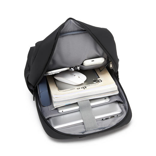 Champion冠军商务休闲双肩包 GJDK72U1黑色 商品图4