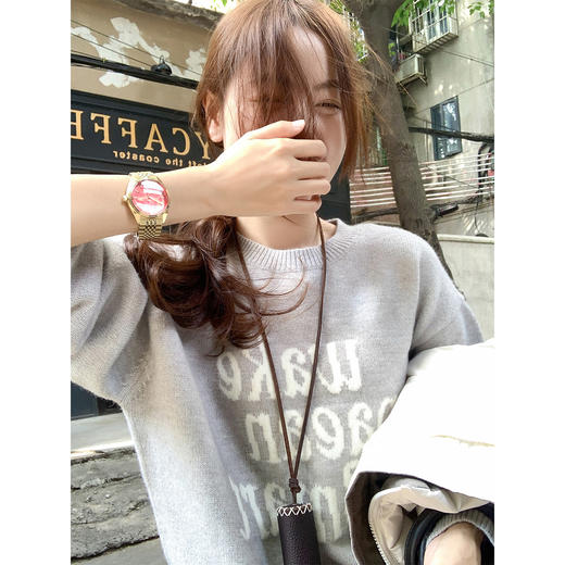 <曾小咸推荐>现货秒杀 ！微信超特价！韩系灰色内搭毛衣 日常169.99 立减80 秒杀89.99！！ 商品图2