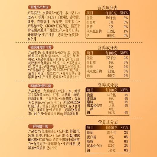 【年货好礼❗️鲜采鲜炖🔥元气鲜炖礼】甄选品质原料制作，小罐慢炖熬煮，享受每一口「清润回甘」多样美味随享随吃，送礼团购年货中秋送礼领导长辈自己L-d 商品图4