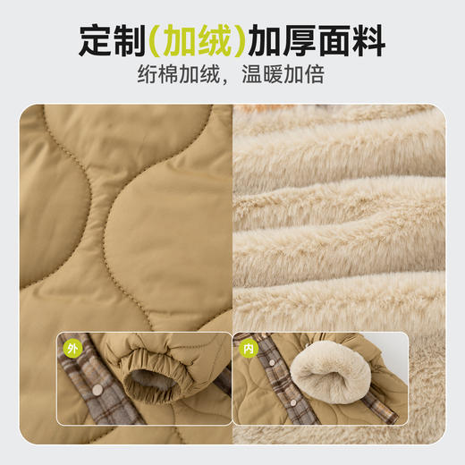 【棉服清仓专区】嘟嘟家童装儿童加绒棉服冬季新款男童加厚外套冬装女童棉袄保暖潮(合集款材质以具体款式实物材质为准，介意勿拍!) 商品图7