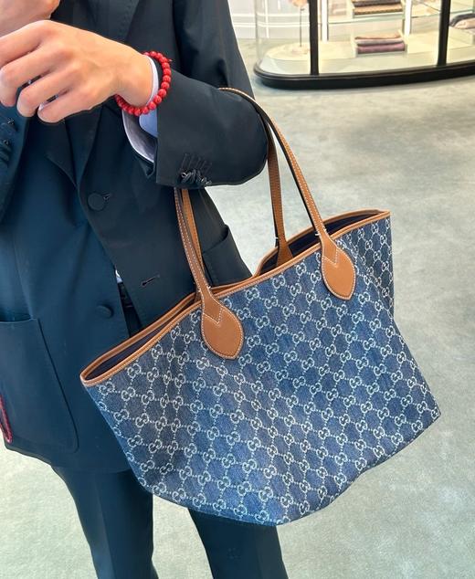 Gucc*i新款牛仔丹宁托特包 商品图9