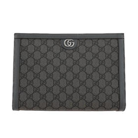 【二】GUCCI 古驰 男士 Ophidia系列 GG Supreme帆布手包 混色 760243 UULBN 1244