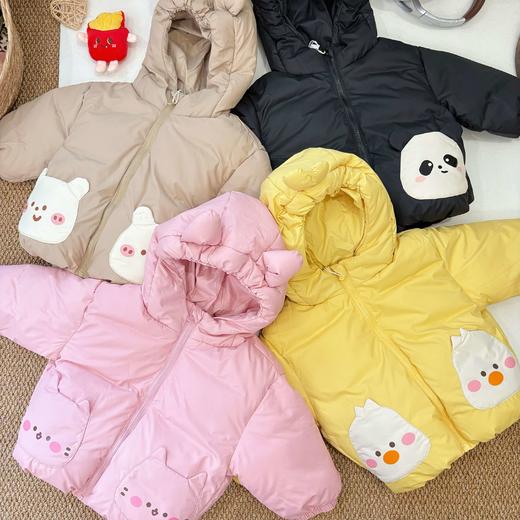 【棉服清仓专区】嘟嘟家童装儿童加绒棉服冬季新款男童加厚外套冬装女童棉袄保暖潮(合集款材质以具体款式实物材质为准，介意勿拍!) 商品图4