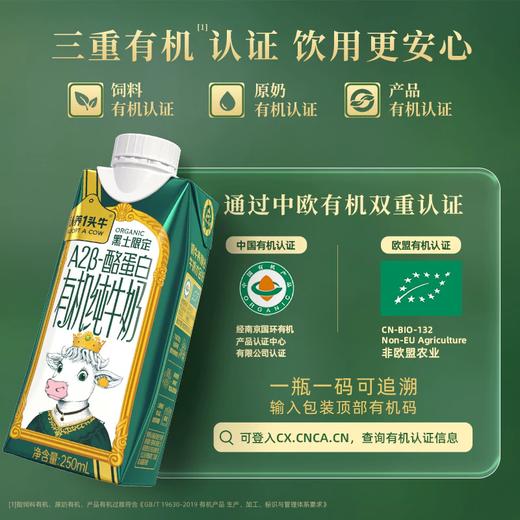 250ml*10认养1头牛A2β酪蛋白（黑土限定） 商品图2