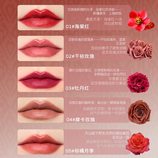伊肤拉纳·牡丹籽油锁色唇釉一支2.8g  色号自选  好卸不染唇 商品图1