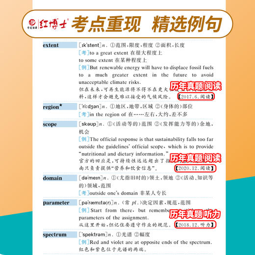 2026.6大学英语六级大纲词汇背诵 商品图1