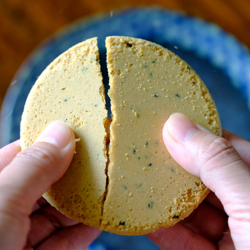 山药小米陈皮饼