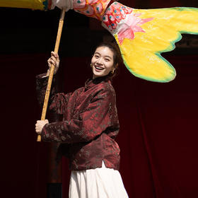 绽放059朵/过年bi备提花红暖棉服·红棕色短款长袖棉衣女冬厚外套