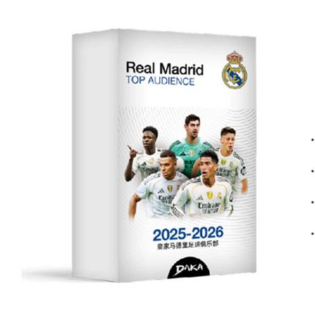 2025-26 DAKA Top Audience 皇家马德里 足球【盒】 商品图0