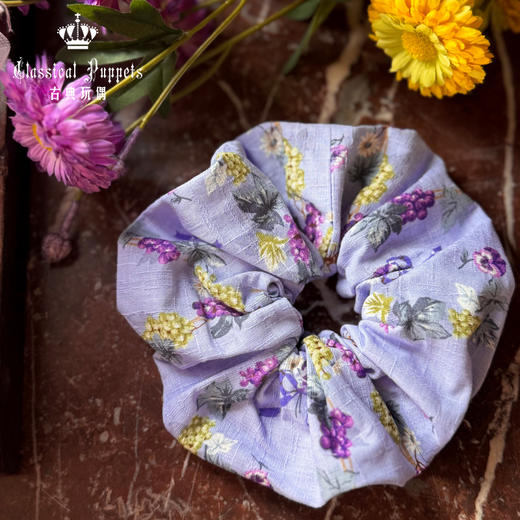 【积分兑换，60天内发货】酒神少女 大肠发圈 深紫 古典玩偶 Lolita 商品图0