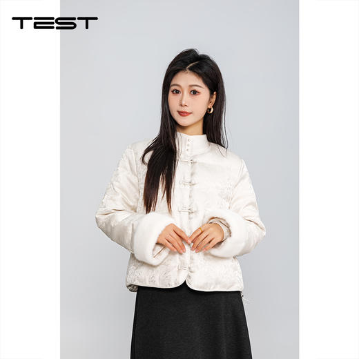 冬上新柔软舒适保暖修身优雅短羽绒服2254216 商品图0