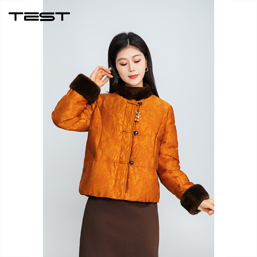 冬上新国风气质优雅时尚保暖羽绒服2254209