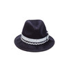 MZ010109L0009  妈妈制造  蜡染巴拿马礼帽100%纯羊面料【帽深11cm，帽檐7cm】 商品缩略图0