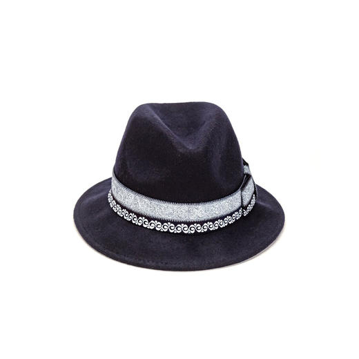 MZ010109L0009  妈妈制造  蜡染巴拿马礼帽100%纯羊面料【帽深11cm，帽檐7cm】 商品图0