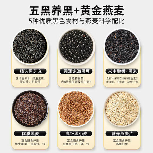 中国农科院五黑混合谷物-530g/袋 商品图2