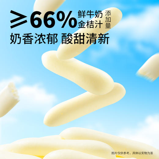 三只松鼠 草原烤奶条/金桔味/100g 商品图1