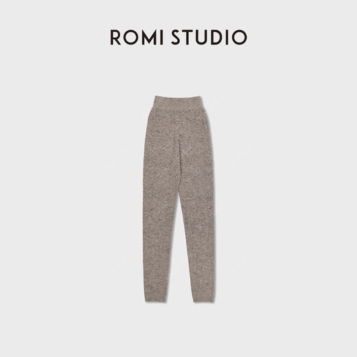 ROMI STUDIO“无缝工艺”羊毛混纺彩点加厚束脚打底裤 RWDSPT1632 商品图1