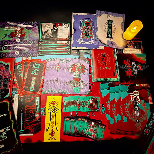 中式微恐剧情解密桌游-纪念日百货门店同款168896761 商品图1