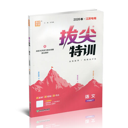 2026春 拔尖特训 语文 六年级下册 人教版 部编版 小学教辅 同步提优 精准提优 学生练习 通成学典6下高阶提优练习 浙江教育出版社 商品图3