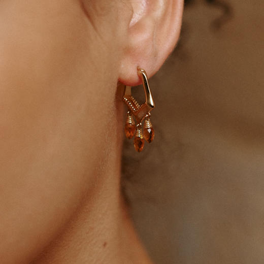 Garden of Eden 伊甸园系列 | 太阳花耳环 商品图1