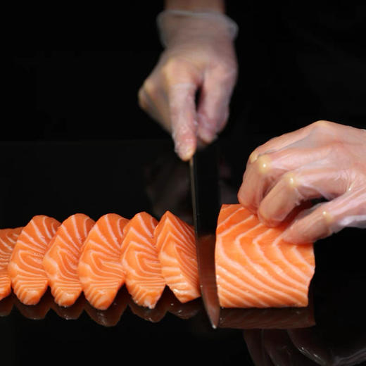 [最农公社]年货节|挪威三文鱼中段鱼腩冰鲜进口大西洋鲑鱼新鲜刺身切片生吃生鱼片 商品图6