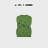 ROMI STUDIO“轻奢简约”羊绒羊毛混纺圆领套头毛衣 RWDWST1705 商品缩略图4