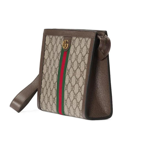 【一】GUCCI 古驰 男士Ophidia系列小号手拿包 混色 760243 96IWT 8745 商品图1