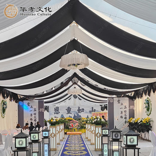 场景布置吊顶绢布 商品图0